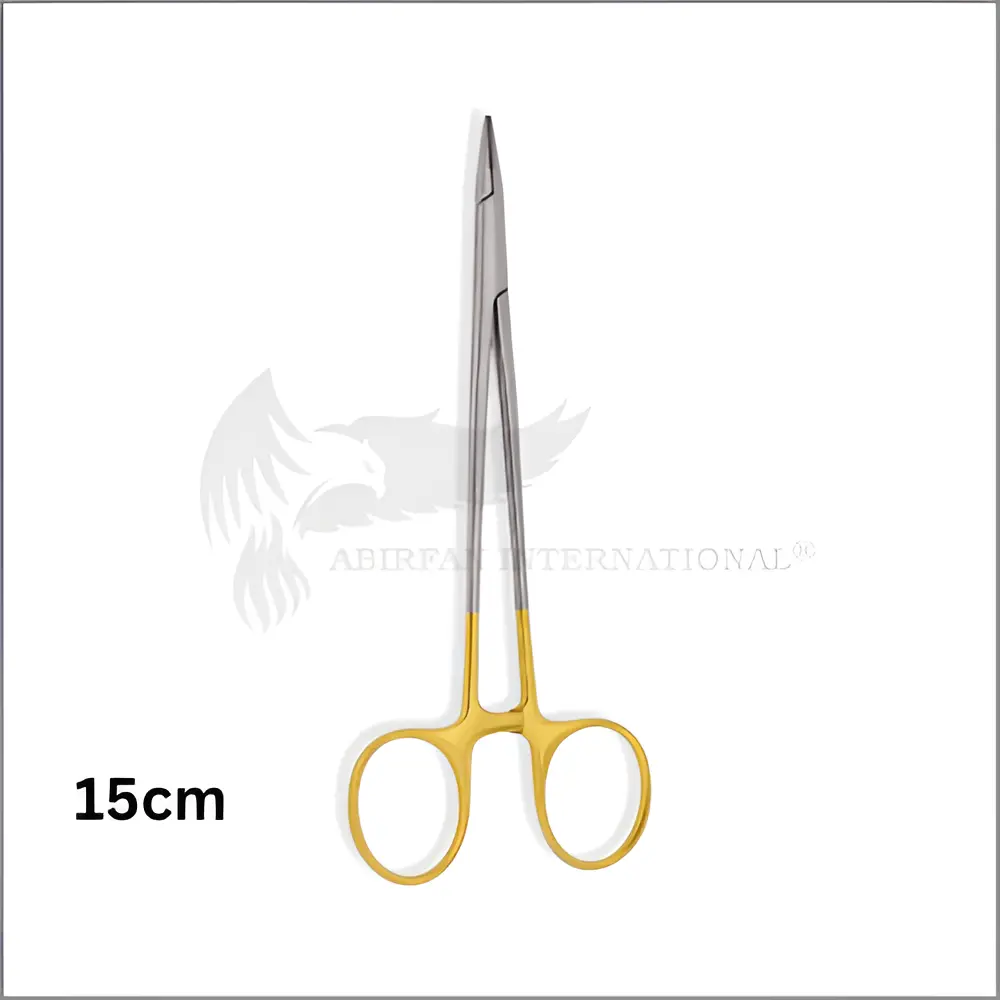 Dental Needle Holder Forcep Micro Vascular Pattern 15cm, 18cm