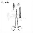 Sponge and Dressing Forceps With and Without Ratchet 18cm