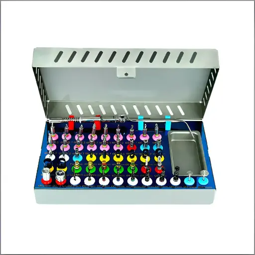 50 pieces Dental Implant Universal Kit Bone Expander Compression Conical Drills