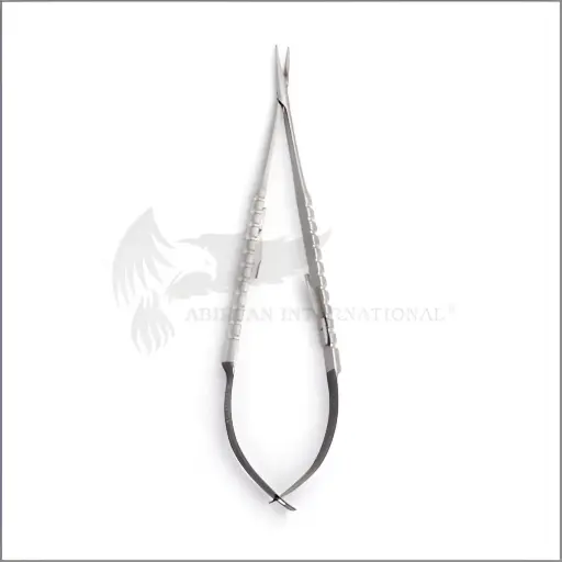 Dental Needle Holder Forcep Castroveijo Microsurgical Straight 18 cm
