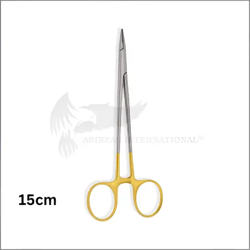 Dental Needle Holder Forcep Micro Vascular Pattern 15cm, 18cm